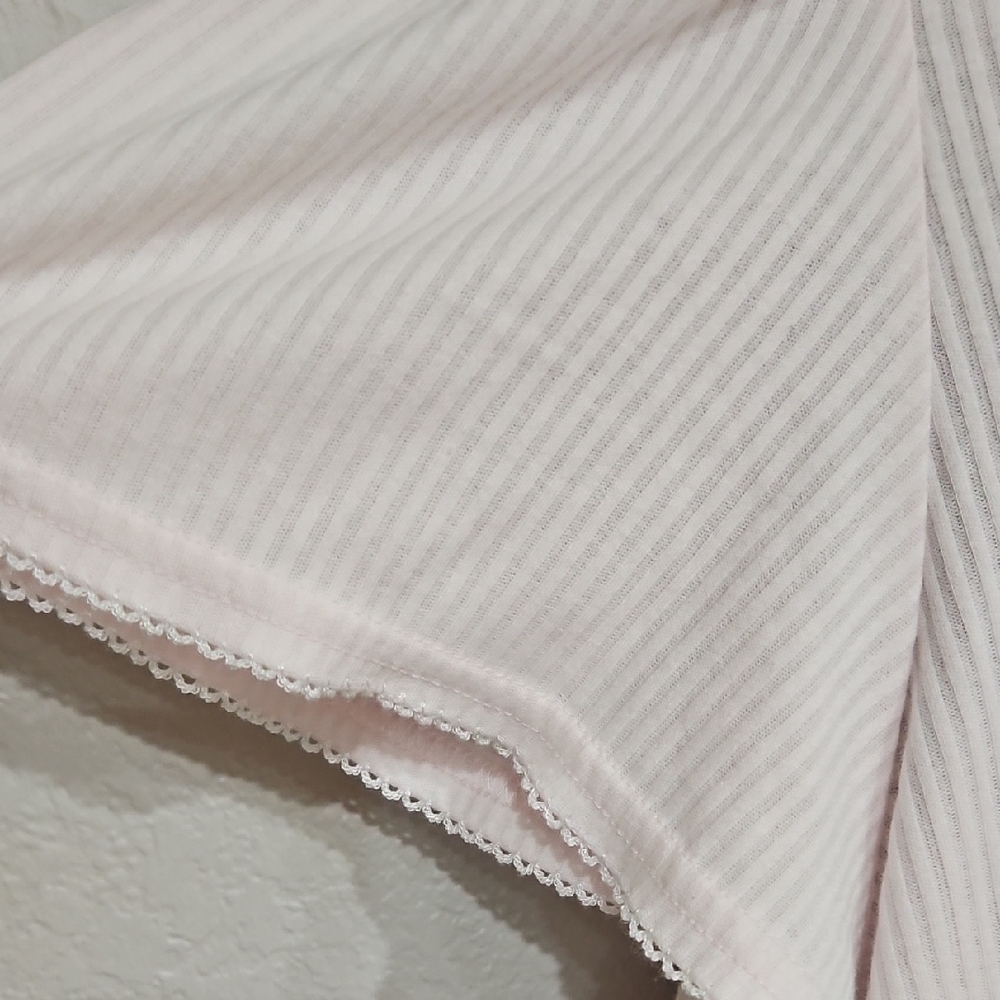 Miss Elaine | NWT Women's Light Pink Short Sleeve Embroidered Lace Nightgown 3X - Picture 3 of 12